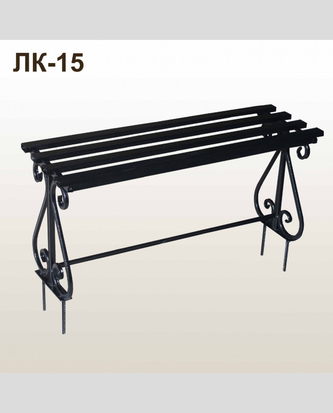 Лавка кованая ЛК-15 Медь