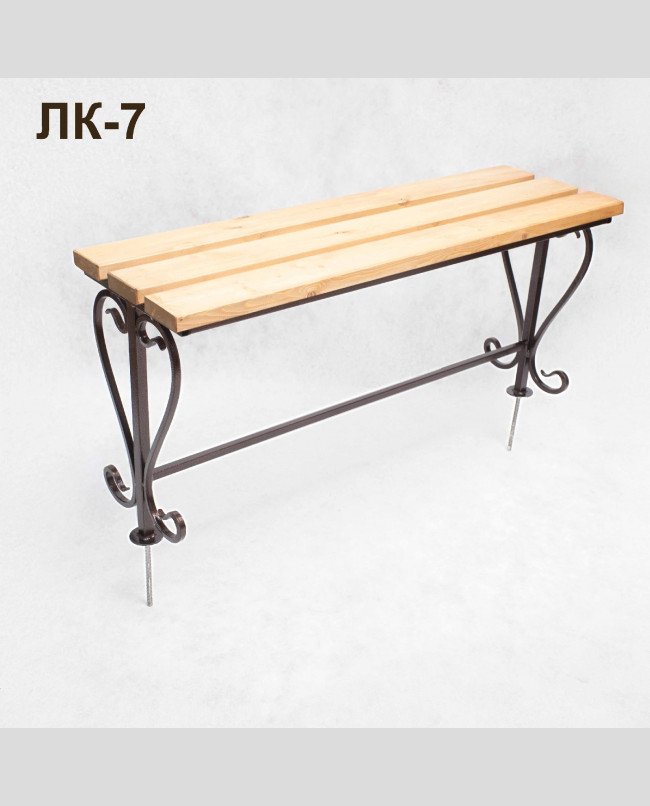 Лавка кованая ЛК-7 Медь