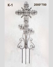 Кованый крест К-1