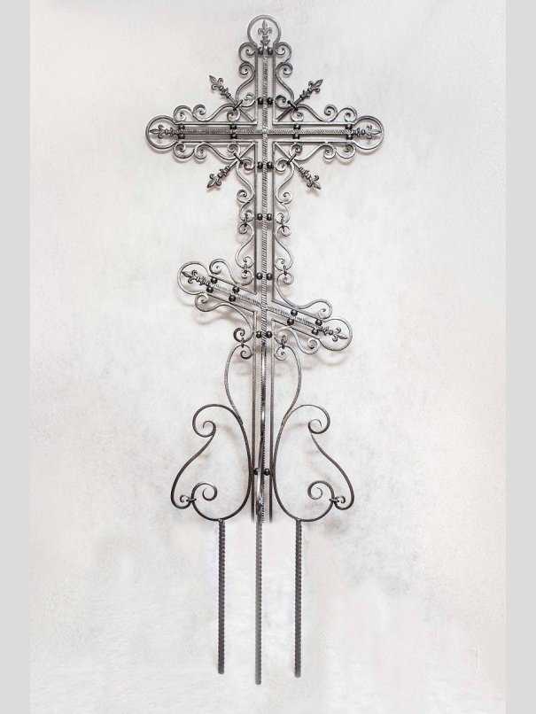 Кованый крест К-1