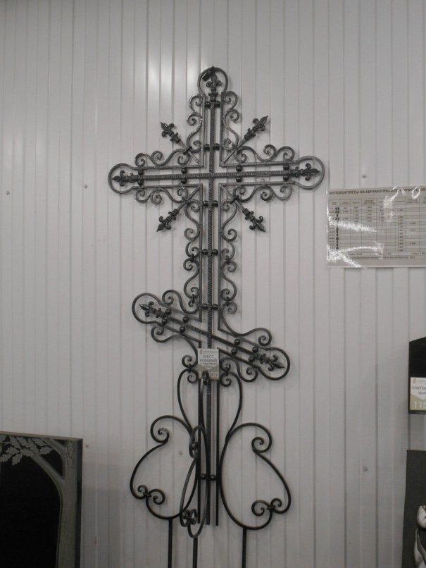 Кованый крест К-1
