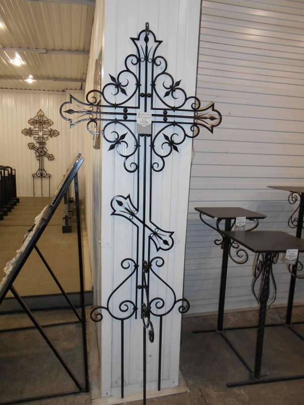 Крест кованый К-2