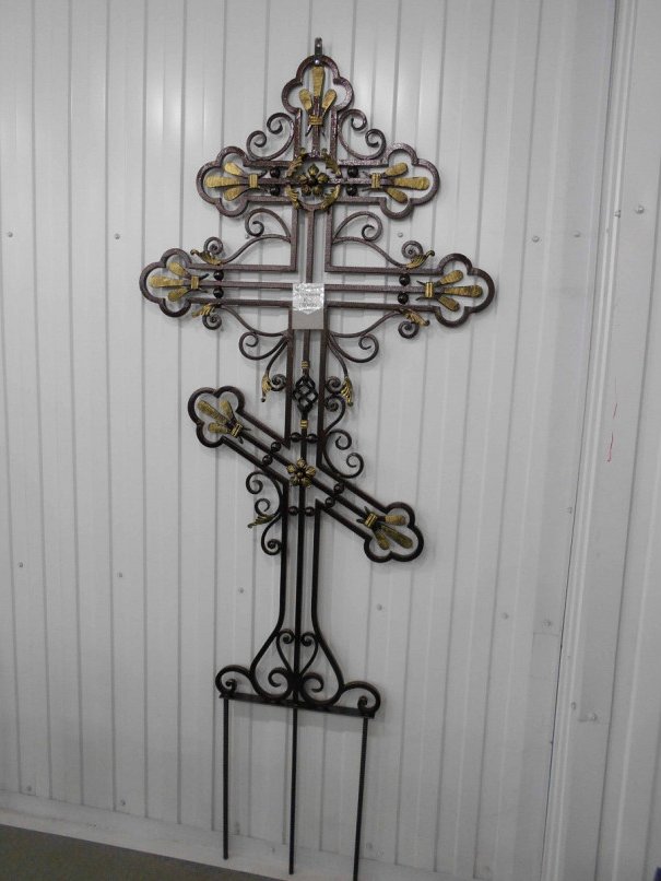 Крест кованый К-3
