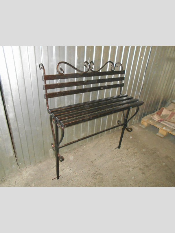 Лавка кованая ЛК-10 Медь