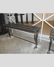 Лавка кованая ЛК-11 Чёрное серебро