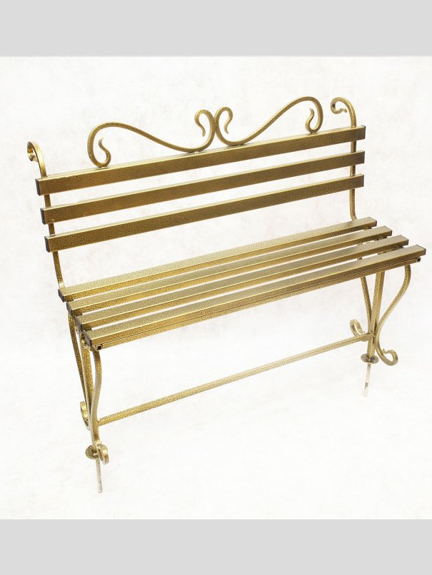 Лавка кованая ЛК-12 Бронза