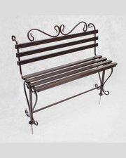 Лавка кованая ЛК-12 Медь