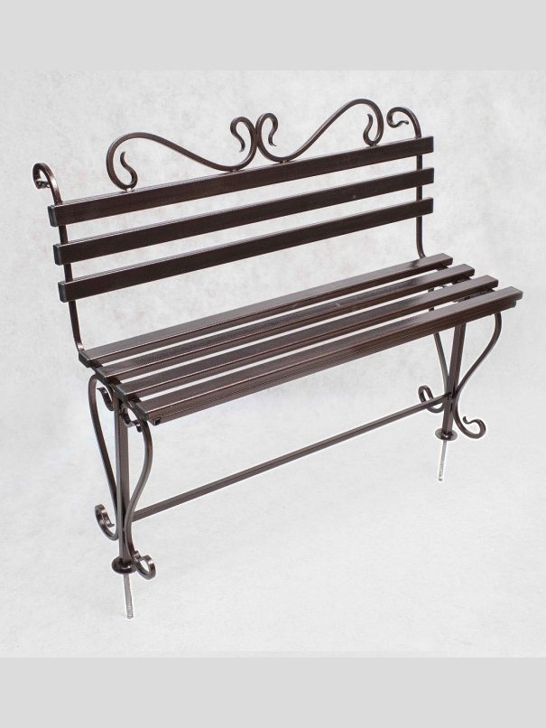 Лавка кованая ЛК-12 Медь