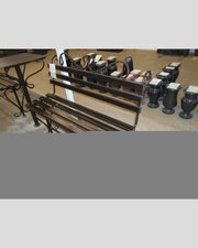 Лавка кованая ЛК-12 Медь