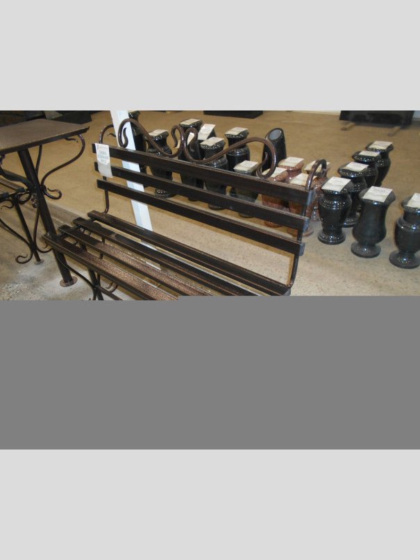 Лавка кованая ЛК-12 Медь