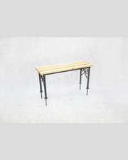 Лавка кованая ЛК-13 Черное серебро