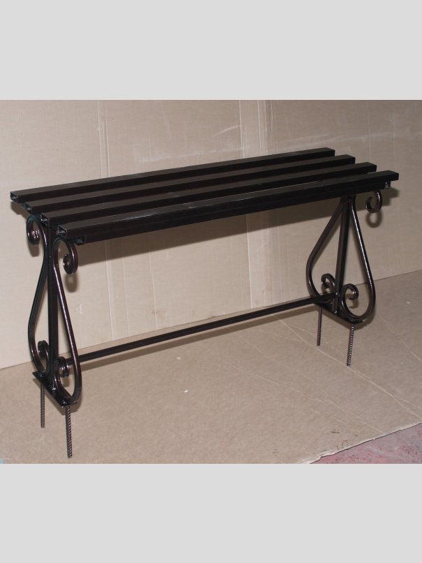 Лавка кованая ЛК-15 Медь