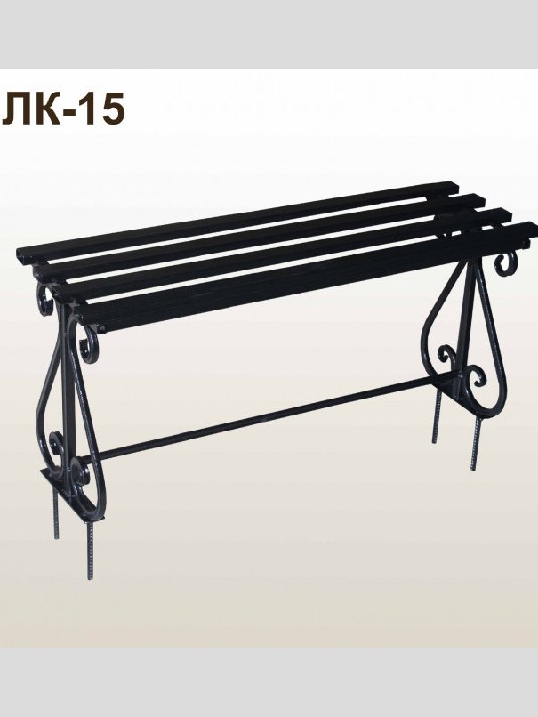 Лавка кованая ЛК-15 Медь