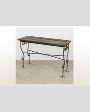 Лавка кованая ЛК-3 Чёрное серебро