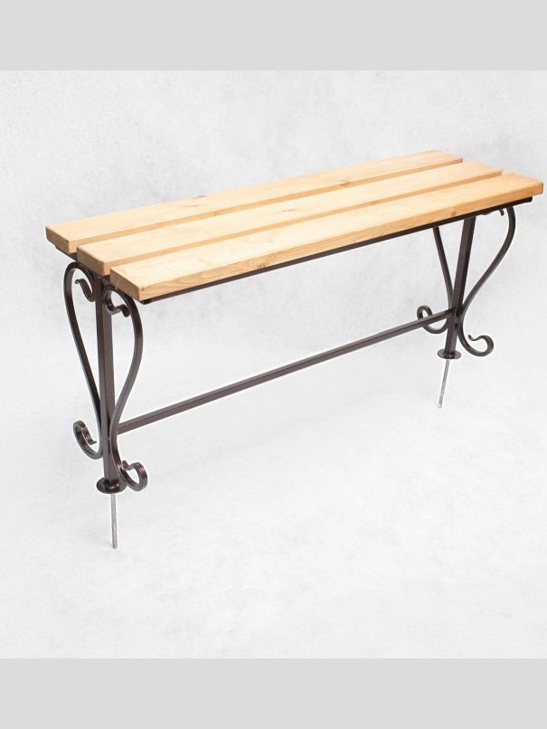 Лавка кованая ЛК-7 Медь