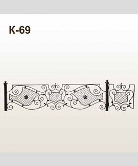 Оградка К-69 в Канске