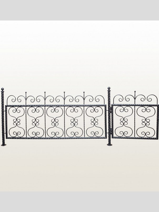 Оградка коаная К-67