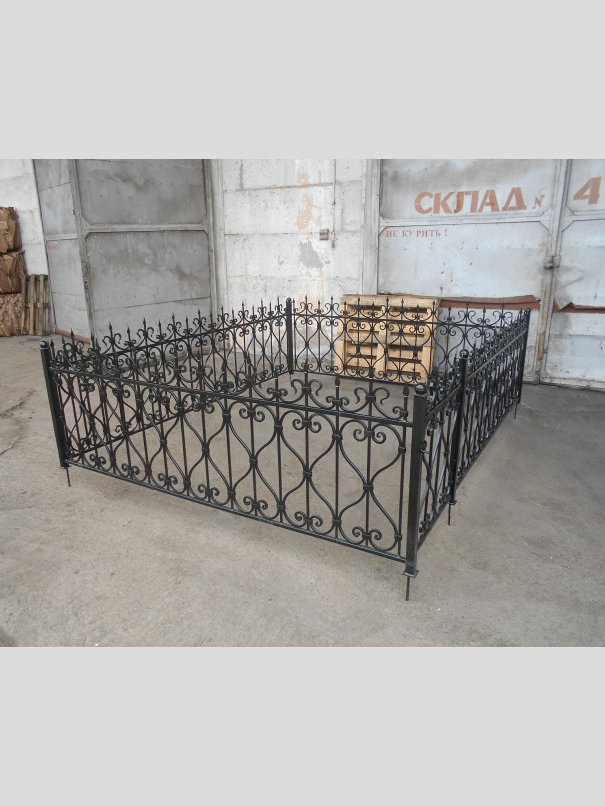 Оградка кованая К-66