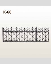 Оградка кованая К-66