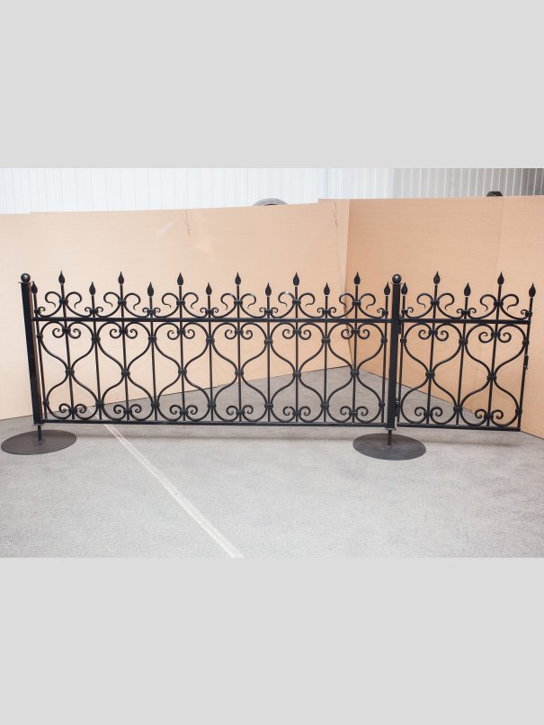 Оградка кованая К-66