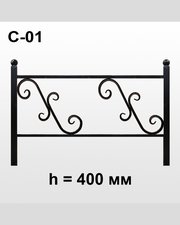 Оградка кованая С-01