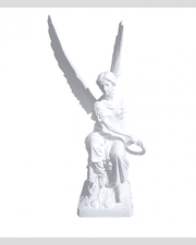 Скульптура 040 Ангел с венком 1200*550*550