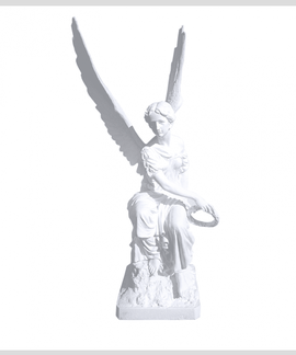 Скульптура 040 Ангел с венком 1200*550*550 в Канске