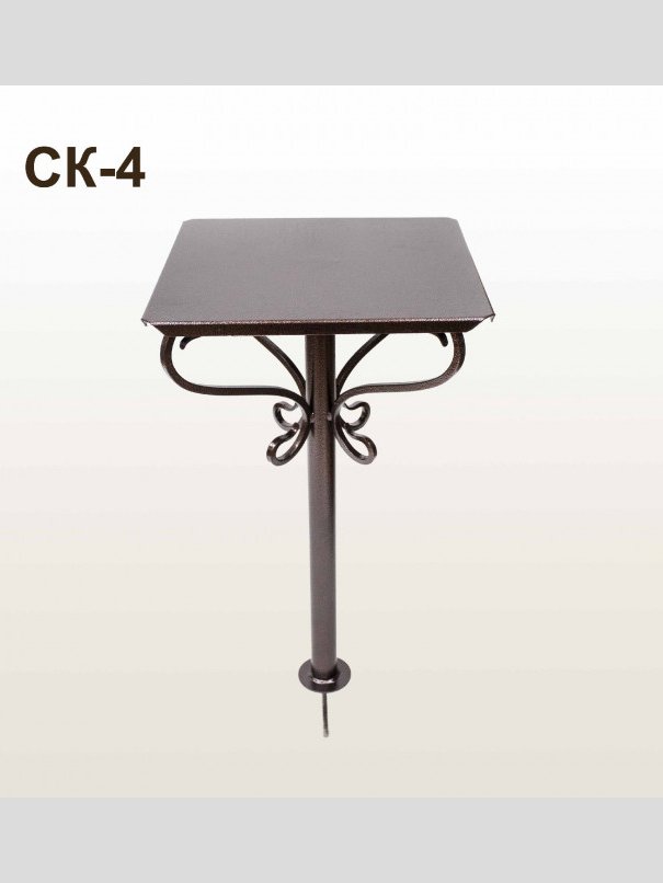Стол кованый СК-4 Медь