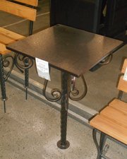 Стол кованый СК-7 Медь