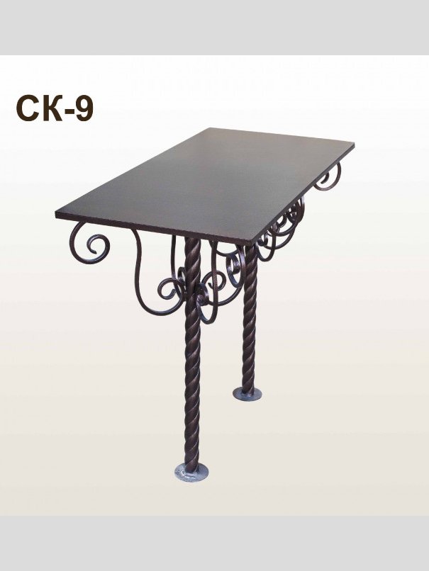 Стол кованый СК-9 Медь