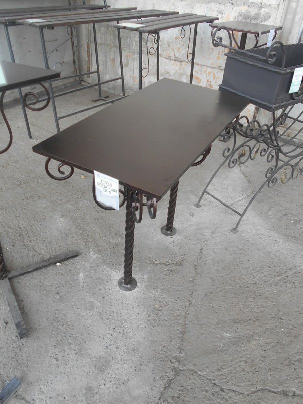 Стол кованый СК-9 Медь